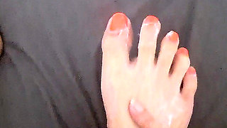 Lotioning up These Feet