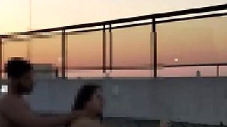 Cumming a Lot in the Pool at Sunset - Accounter Adventures