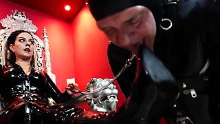 Heavy Rubber Dominatrix - Rubber Queen Boot Domination
