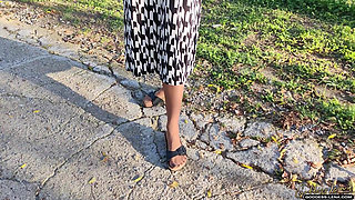 Divine Nylon Foot in the Car - Ultimate Edition