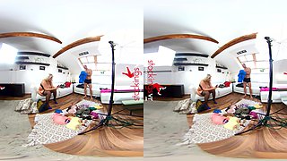 Behind The Scenes - Big Tit Bbw Voyeur - Sexlikereal