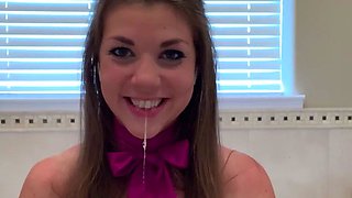 Teen Cute Italian Brunette Solo At