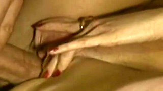 Hot teen amateur fucked on her bed