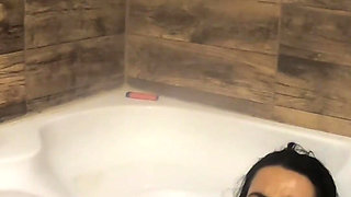 Kinky MILF Games with Mega Orgasm in Bathtub at Home