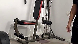 There Was No One Else in the Gym, so They Gave in to the Temptations.