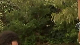 Ebony girls lick their pussies hard