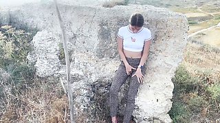 Outdoor Fuck on Pick of Hill