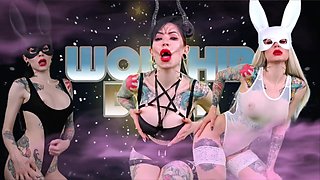 The Ultimate April's Goddess Worship - Mask, Bunny, Demoness, Succubus