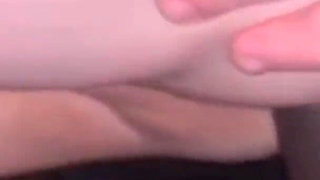 Ridding BBC Back of My Car Pounding My Ass Cumshot