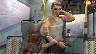 MissKitty2K shows off her trampy attitude in public at the office