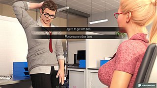 Jessica ONeils Hard News - Gameplay Through 41 - 3d, animation, sex game, hentai