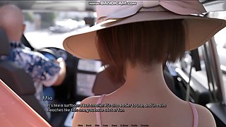 Heart Problems - My Cute 18 Years Old Lil Stephanie Lewd Car