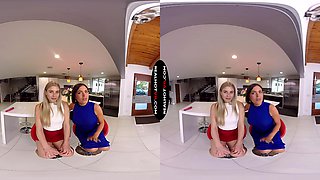 Stepmom & I Want Your Cum, Choose Her Big Tits Or My Wet Pussy - Taboo Threesome With Milf And Girlfriend