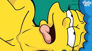 THE SIMPSONS HOMER AND MARGE CARTOON PORN VIDEO
