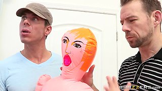 I'll Be Your Blow-Up Doll With Mick Blue, Erik Everhard, Kaylynn - Brazzers