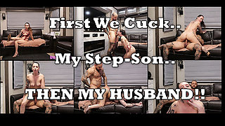 First We Cucked My Step-son and Now My Husband