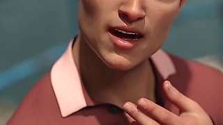 Taboo University #02 - Goth 18 Year Old Gives Me a Handjob in the Shower