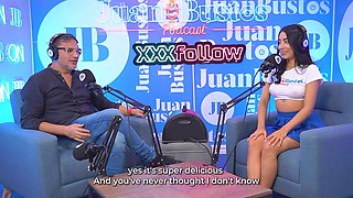 Little Kinky Colombian Mayraoficial Cums on the Sybian Machine - Juan Bustos Podcast