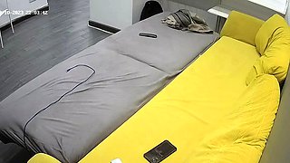 Shy amateur college teen in cute lingerie fucked