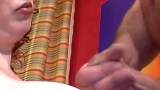 BBW slut takes cock in her fat cunt