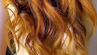 ImmoralLive REDHEAD BABE with BIG BOOBS fucked here