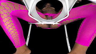 Janitors Dream Vol. 3 - Extreme Ebony Squirting Toilet POV