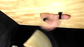 RUBBER MALLET SPANKING MACHINE – Gloryhole Ballbusting to