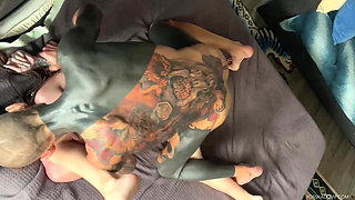 Squirting Russian MILF Boyfriend Girlfriend Real Couple Sex Tattooed Daddy Hoss Kado Alt Girl Salem Multiple Creampies