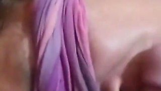 My Wife's Friend Passes Her Huge Cock in Her Mouth While She Rests, Sucks Him off and Cums in Her Mouth