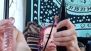 Girls Out West Amateur double toy masturbation