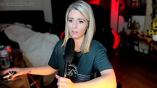 Hot Blonde Lisaonthemoon Nude Live Behind The Scenes Compilation HD