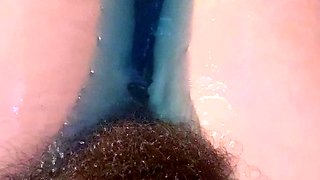 Pussy toying busty high heeled stunner solo pov masturbation