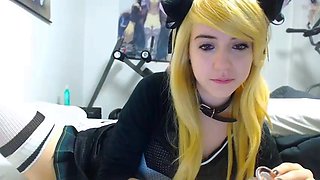 Emo Teen Becka Solo Webcam Masturbation Porn
