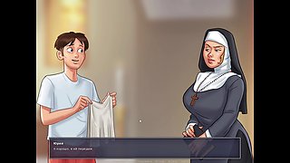 Steamy visual novel with teacher-student encounters and shower action
