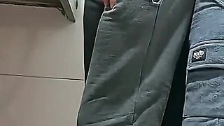Maid Is Caught in the Bathroom.