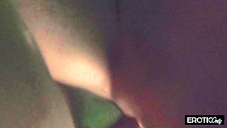 He Squirts Into Her Pussy Hole in the Pool