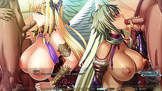 Funbag Fantasy 3 if Harem Sex Scenes Part 1