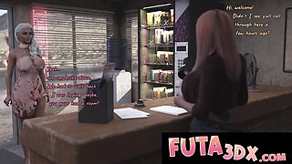 Vivid bidie-in's big tits clip