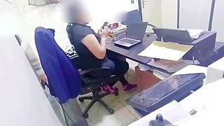 Boss Fucks Latina BBW in Office - Legs Shaking Hardcore POV