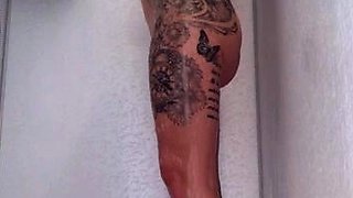 Big boobs milf masturbates with her dildo