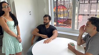 Going on vacation with stepsis leads to her moaning in bed