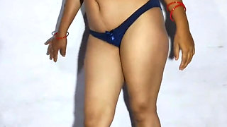 3rd Day of Young Tight Boobs Bhabhi Playing with Self