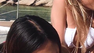 Alexa Flexy Aboard Your Boat with Her Girl Crew Alexis Crystal,lia Lin, May Thai and Megan Fiore