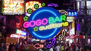 Short Haired Thai Babe Offfers Her Pussy For Fund