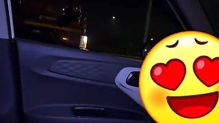 Desi Wife Flashing to Truckers and Sucking on Highway