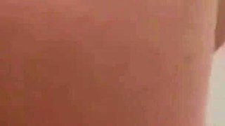 Fucking my dildo in the shower