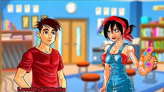 College Days - Part 22 - Strip Tease Babes by Loveskysanhentai