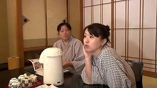 Japanese porn video with a big-titted lady fucking