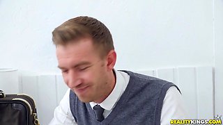 Danny D's Steamy Schoolgirl Encounter with Asian Passion