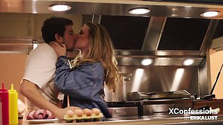 Admirable Tyler Nixon and Anya Olsen at pussy licking movie